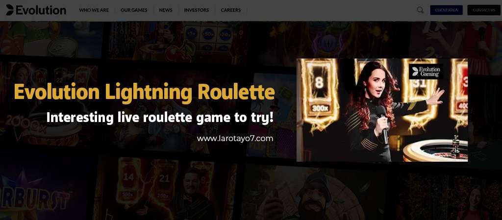 evolution lightning roulette
