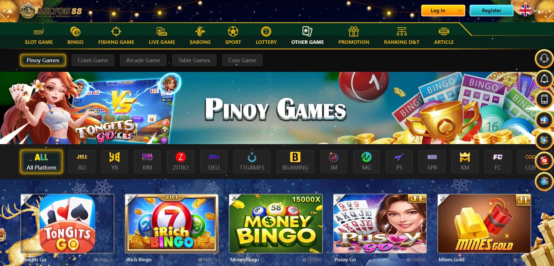 milyon88 online casino