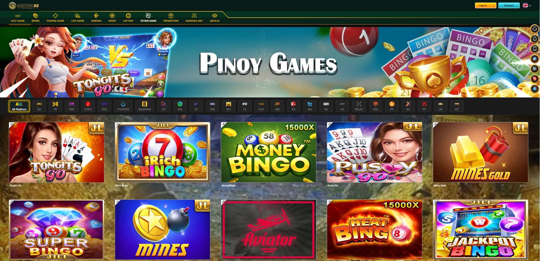 Milyon88 Online casino