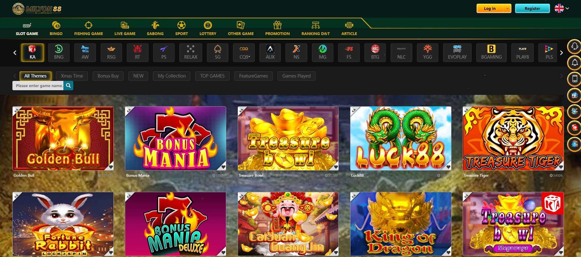 KA Golden Bull Slot