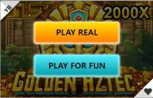 play for fun mode golden aztec slot