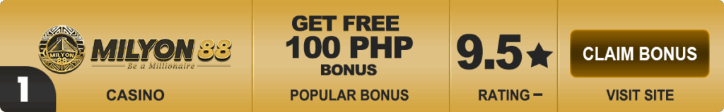 Milyon88 free 100 no deposit bonus