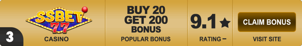 Ssbet77 free 17 bonus